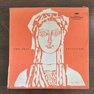 Carl Orff Antigonae Vinyl Record